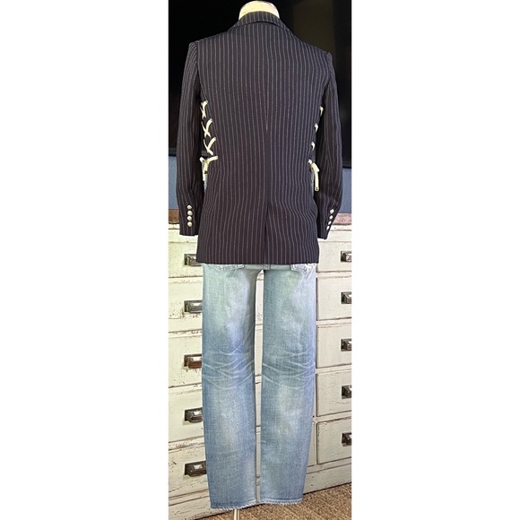 Veronica Beard Taylor Lace-Up Blazer 0 - Picture 14 of 15